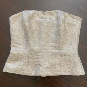 Badgley Mischka Strapless Corset